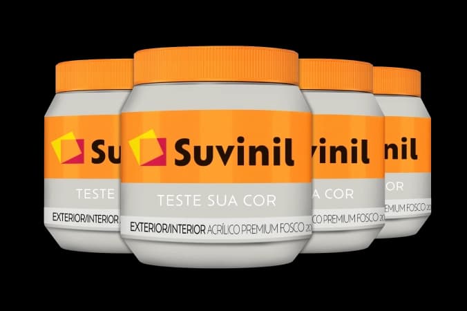 Tinta Suvinil Teste sua cor: Desconto apartir de 4 cores