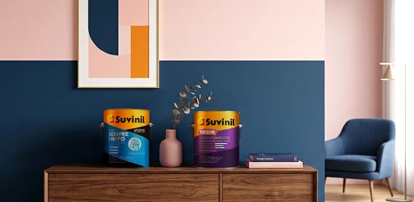 Tinta Interna: Interior Renovado: Cores incríveis e acabamento perfeito, compre hoje.