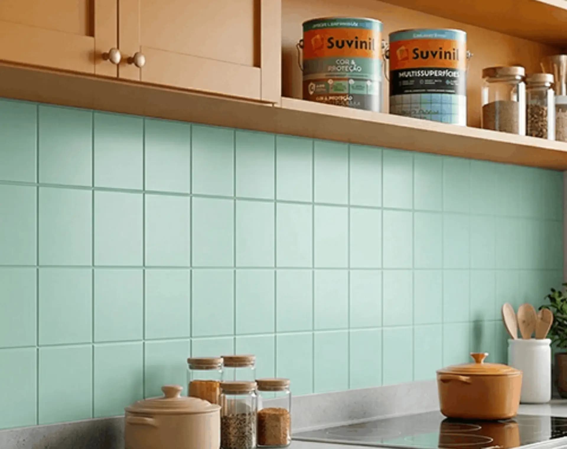 Pequenas reformas: tintas para cozinha, sala e quarto